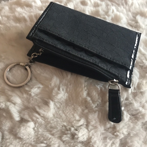 Coach keychain zipper pouch with card holder - Picture 3 of 3